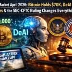Crypto Market April 2026: Bitcoin Holds $70K, DeAI Explodes & the SEC-CFTC Ruling Changes Everything